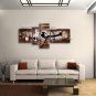 Hand Painted Tetraptych Modern Abstract Painting Wall Art Oil On Canvas
