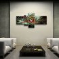 Hand-painted 4 Pieces Modern Abstract Painting Wall Art Interior Design