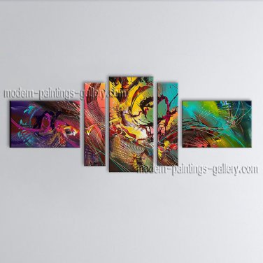 Hand Painted Large Modern Abstract Painting Wall Art Ready To Hang
