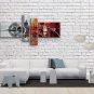 Hand-painted 4 Pieces Modern Abstract Painting Wall Art Artwork Images