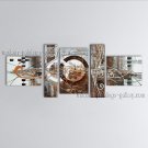 Handmade Artcrafts Large Modern Abstract Painting Wall Art Gallery Wrapped