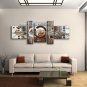 Handmade Artcrafts Large Modern Abstract Painting Wall Art Gallery Wrapped