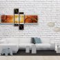 Hand Painted 4 Pieces Modern Abstract Painting Wall Art Interior Design
