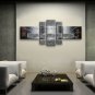 Hand Painted 5 Pieces Modern Abstract Painting Wall Art On Canvas Artworks