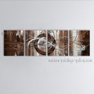 Hand-painted Tetraptych Modern Abstract Painting Wall Art Artwork Images