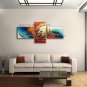 Hand-painted Elegant Modern Abstract Painting Wall Art Gallery Wrapped