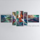 Hand Painted Large Modern Abstract Painting Wall Art Inner Framed