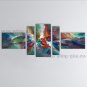Hand Painted Large Modern Abstract Painting Wall Art Inner Framed