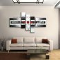 Hand Painted 5 Pieces Modern Abstract Painting Wall Art Contemporary Decor