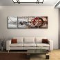 Handmade Tetraptych Modern Abstract Painting Wall Art Contemporary Decor