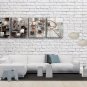 Hand-painted 4 Pieces Modern Abstract Painting Wall Art Decoration Ideas