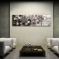 Hand-painted 4 Pieces Modern Abstract Painting Wall Art Decoration Ideas
