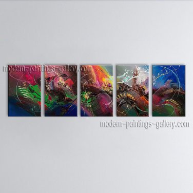 Hand-painted Large Modern Abstract Painting Wall Art Ready To Hang
