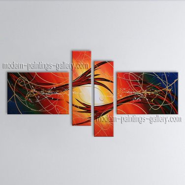 Hand Painted Large Modern Abstract Painting Wall Art Ready To Hang