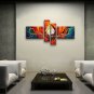 Hand-painted Tetraptych Modern Abstract Painting Wall Art Ready To Hang