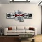 Hand Painted Large Modern Abstract Painting Wall Art Inner Framed