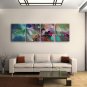 Hand Painted 4 Pieces Modern Abstract Painting Wall Art Gallery Wrapped
