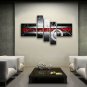 Hand Painted Pentaptych Modern Abstract Painting Wall Art Ready To Hang