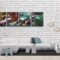 Hand-painted Tetraptych Modern Abstract Painting Wall Art Artwork Pictures