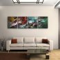 Hand-painted Tetraptych Modern Abstract Painting Wall Art Artwork Pictures
