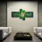 Hand Painted 4 Pieces Modern Abstract Painting Wall Art Interior Design