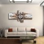 Hand Painted Tetraptych Modern Abstract Painting Wall Art Decoration Ideas