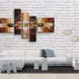 Hand-painted Pentaptych Modern Abstract Painting Wall Art Oil On Canvas