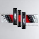 Hand Painted 5 Pieces Modern Abstract Painting Wall Art Interior Design