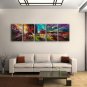 Hand-painted Pentaptych Modern Abstract Painting Wall Art Artist Artworks