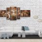 Hand Painted 5 Pieces Modern Abstract Painting Wall Art On Canvas Artworks