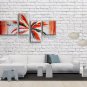 Hand Painted 4 Pieces Modern Abstract Painting Wall Art Artwork Images