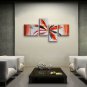 Hand Painted 4 Pieces Modern Abstract Painting Wall Art Artwork Images