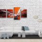 Hand-painted 4 Pieces Modern Abstract Painting Wall Art Gallery Wrapped