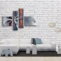 Hand Painted Tetraptych Modern Abstract Painting Wall Art Artwork Images