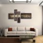 Hand-painted Tetraptych Modern Abstract Painting Wall Art Artwork Pictures