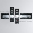Hand-painted 4 Pieces Modern Abstract Painting Wall Art Interior Design
