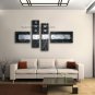 Hand-painted 4 Pieces Modern Abstract Painting Wall Art Interior Design