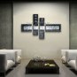 Hand-painted Tetraptych Modern Abstract Painting Wall Art Interior Design