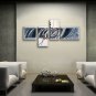 Hand Painted Tetraptych Modern Abstract Painting Wall Art Decoration Ideas