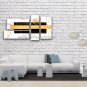 Hand Painted Tetraptych Modern Abstract Painting Wall Art Interior Design