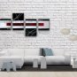 Hand-painted 4 Pieces Modern Abstract Painting Wall Art Gallery Wrapped
