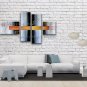 Hand Painted Large Modern Abstract Painting Wall Art Inner Stretched