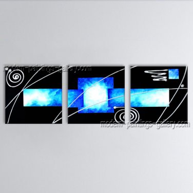 Hand Painted Beautiful Modern Abstract Painting Wall Art Inner Framed