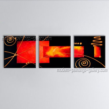 Handmade Artcrafts Amazing Modern Abstract Painting Wall Art Inner Framed
