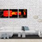 Handmade Artcrafts Amazing Modern Abstract Painting Wall Art Inner Framed