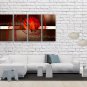 Hand Painted 4 Pieces Modern Abstract Painting Wall Art On Canvas Artworks