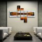 Hand-painted 5 Pieces Modern Abstract Painting Wall Art Interior Design