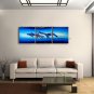 Handmade Elegant Modern Abstract Painting Wall Art Sci-fi Oil On Canvas