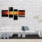 Hand Painted 4 Pieces Modern Abstract Painting Wall Art Contemporary Decor