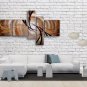 Hand Painted 5 Pieces Modern Abstract Painting Wall Art Interior Design